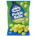 Vlasic Pickle Balls, Dill Pickle Flavored Corn Puffs, Pickleball Gifts, Funny Easter Gift for Pickle Fans, 6.5 oz.