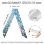 POLERO Oil Painting Floral Tennis Skirts for Women Teachers with Headband Golf Skort Matching Sets Trendy High Waisted Pickleball Skirt with Shorts Size S