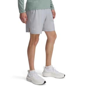 Under Armour Men's Launch Run 7-inch Shorts, (012) Mod Gray/White/Reflective, Large