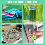 Batiyeer 36 Pack Pickleball Keychains Bulk Party Favors Sports Ball Key Chains Funny Keyring Gifts for Birthday Supplies