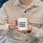 Panvola Tears of My Pickleball Opponents Sports Player Dad Mom Uncle Aunt Boyfriend Girlfriend Coach Gifts Coffee Mug Ceramic Cup Novelty Drinkware (11 oz, White)