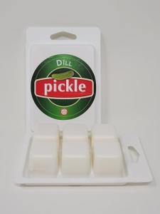 Dill Pickle Scented Candle Wax Melts ~ All Natural Premium Soy Wax ~ High Fragrance Concentration ~ 1 Package ~ 6 Cubes ~ 2oz Wax Weight ~ S&M Candle Factory ~ S&M Candle Factory