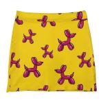 iiceop Purple Balloon Dog Skorts for Women with Pockets Skirt with Shorts Underneath High Waisted Golf Tennis Skorts for Women for Running Workout Pickleball 2XL