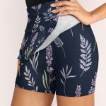 iiceop Lavender Plants Skorts for Women with Pockets Skirt with Shorts Underneath High Waisted Golf Tennis Skorts for Women for Running Workout Pickleball 2XL