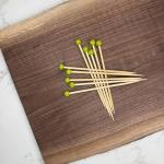 Tennis Pickleball Golf Cocktail Picks – 20-Pack Party Cocktail Toothpicks – Reusable for Charcuterie, Appetizers, & Drinks