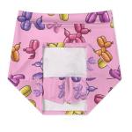 iiceop Pink Balloon Dog Skorts for Women with Pockets Skirt with Shorts Underneath High Waisted Golf Tennis Skorts for Women for Running Workout Pickleball 4XL