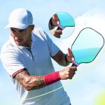 HJX 2pcs Personalized Pickleball Paddle Name Bands - Custom Silicone Ring Grip Bands for Paddle Grip, DIY Gifts for Pickleball Lovers