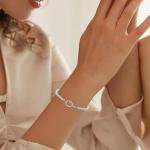 AINILOVE Gifts for Pickleball Lovers, Soccer/Baseball/Pickleball Bracelet Pickleball Stuff Jewelry Birthday Gifts for Women Men Teens Players (Silver)