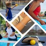 AINILOVE Gifts for Pickleball Lovers, Soccer/Baseball/Pickleball Bracelet Pickleball Stuff Jewelry Birthday Gifts for Women Men Teens Players (Silver)