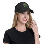 Keep Calm Plants Have Protein Pickleball Hat for Mens Vegan Cute Baseball Hat Black