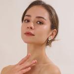 COORWEEL Sport Themed Statement Earrings 2 Pairs Pickleball Novelty Stud Earrings for Women Sports Jewelry Gift