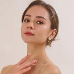 COORWEEL Sport Themed Statement Earrings 2 Pairs Pickleball Novelty Stud Earrings for Women Sports Jewelry Gift