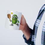 ss68coprintgift Funny Pickleball Player Paddleball Lover Memory Pickleball Ceramic Mug Pickleball Lovers Gifts For Dad Mom Grandma Grandpa Husband Wife Coffee Cup (White, 11 oz), White11ozmug