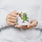 ss68coprintgift Funny Pickleball Player Paddleball Lover Memory Pickleball Ceramic Mug Pickleball Lovers Gifts For Dad Mom Grandma Grandpa Husband Wife Coffee Cup (White, 11 oz), White11ozmug