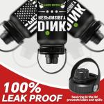 Fufandi Pickleball Gifts - Pickle Ball Dink Responsibly - Christmas, Birthday Gifts for Men, Women, Pickleball Lovers, Player Coach - Pickle Ball Tumbler Cup 32oz