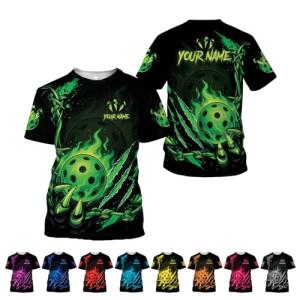 Mostefy Personalized Name Team's Name Pickleball Shirt 3D, Pickleball Shirts, Funny Pickleball Shirts for Team, Men Women (US, Alpha, Small, 5X-Large, Regular, Regular, Multi 37)