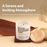 Smells Like The Sweet Scent of My Pickleball Victory Pickleball Gifts for Men Women Sports Player Scented Candle for Home Office Jar Candle Sage Floral Lavender Scent 9.5 oz