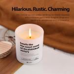 Smells Like The Sweet Scent of My Pickleball Victory Pickleball Gifts for Men Women Sports Player Scented Candle for Home Office Jar Candle Sage Floral Lavender Scent 9.5 oz