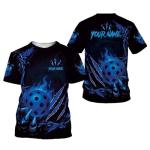 Mostefy Personalized Name Team's Name Pickleball Shirt 3D, Pickleball Shirts, Funny Pickleball Shirts for Team, Men Women (US, Alpha, Small, 5X-Large, Regular, Regular, Multi 37)