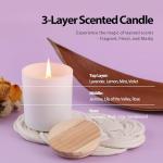 Smells Like The Sweet Scent of My Pickleball Victory Pickleball Gifts for Men Women Sports Player Scented Candle for Home Office Jar Candle Sage Floral Lavender Scent 9.5 oz