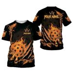 Mostefy Personalized Name Team's Name Pickleball Shirt 3D, Pickleball Shirts, Funny Pickleball Shirts for Team, Men Women (US, Alpha, Small, 5X-Large, Regular, Regular, Multi 37)