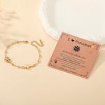 VULETO Pickleball Bracelet Gifts for Girls Women, Cross Link Chain Sport Accessories Birthday Christmas Christian Jewelry Gifts for Teen Girls 8-12 Team Coach Lover Player Gold Plated