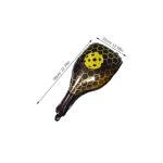 Alasum 10pcs Pickleball Foil Balloons and Racket Balloons Set Yellow Sports Party Decorations for 'birthday Pickle-themed Event Supplies