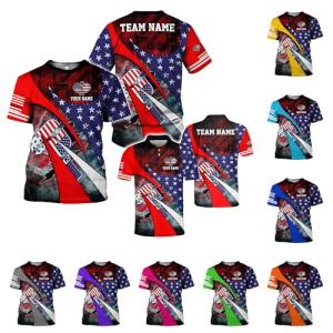 Personalized 3D Pickleball Shirts for Men, Pickleball Jersey Shirt Short Sleeve, Pickleball Shirt Gifts for Grandpa (US, Alpha, Small, 5X-Large, Regular, Regular, Style 12)