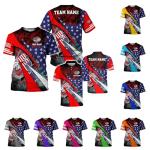 Personalized 3D Pickleball Shirts for Men, Pickleball Jersey Shirt Short Sleeve, Pickleball Shirt Gifts for Grandpa (US, Alpha, Small, 5X-Large, Regular, Regular, Style 12)