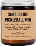 ThanhThien Pickleball Candle - Smells Like A Pickleball Win - Funny Gift for Pickleball Player - Pickleball Candle Gift - Unique Birthday Gift for Boyfriend - Pickleball Player Friend Gift