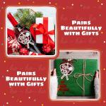 TEEBIM Pickleball Gifts - Pickleball Ornament - Pickle Ball Ornaments for Christmas Tree - Funny Pickle Ball Sports Gifts for Women, Men, Lovers, Players - 2 Layered Wood Christmas Ornament 2025