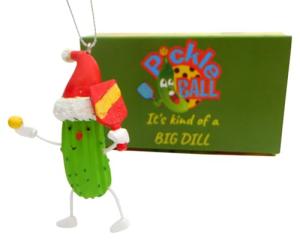 Pickleball Pickle Ornament Boxed Gift Set Christmas Tree Decoration Funny Pickleballer Holiday Decoration