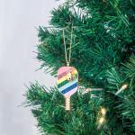 Mrchtmas Christmas Pickleball Paddles Ornaments, Christmas Tree Ornament, Hanging Ornaments Pickleball Ornament Gifts for Sisters Mom Grandparent Women Men