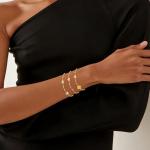 MORIANCE Pickleball Bracelets for Women 14K Gold Plated Adjustable Pickleball with Heart Charm Bracelet Pickleball Stuff Pickleball Gifts for Team Sports Jewelry Gift for Christmas Birthday