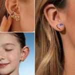 Pickleball Earrings for Women Cute 3D Shaped Wood Stud Earring Sports Hypoallergenic Jewelry Pickleballs Gifts Valentine's Day Birthday Gifts for Women,Mom,Her,Friends,Wife,Daughter,Sister