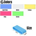 Personalized Pickleball Paddle Name Bands Silicone Custom Ring Grip Bands for Paddle Grip on Racket Racquetball Paddle for Pickleball Lovers DIY Gifts