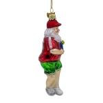 Kurt Adler 5-inch Noble Gems™ Pickleball Santa Ornament