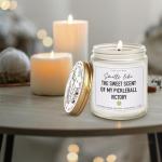 Tears of My Pickleball Opponents Lavender Wood Wild Apple Eucalyptus Candle 9OZ - Pickleball Gifts for Women Men, Sports Player Pickle Ball Gifts for Dad Mom Uncle Aunt Boyfriend Girlfriend Coach