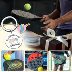 Pickle Ball Gifts for Woman Funny Pickleball Gifts Keychains Pickleball Gift Ideas Gifts for Pickleball Lovers Women Sister Girl Friend Birthday Christmas Valentines Pickle Ball Accessories Keyring ﻿