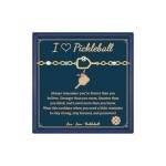 AINILOVE Gifts for Pickleball Lovers, Pickleball Bracelet Pickleball Stuff Jewelry Birthday Gifts for Women Men Teens Players (Pickleball-Enamel)