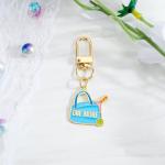 SHTALHST Pickleball Keychain Sporty Keycharm for Women Pickleball Bag Keyring Gifts for Players and Fans