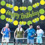 Pickleball Birthday Party Decorations Green Pickleball Happy Birthday Banners Decorations for Sport Theme Party Baby Shower Supplies
