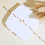 Gold/Silver Pickleball Bracelets for Women Adjustable Colourful Chain Pickleball Bracelet Gifts for Pickleball Lovers Sport (Pickleball Bracelet Gold)