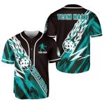 Personalized Team Name Baseball Jersey, Pickleball Shirt Pickleball Shirts for Men Funny Sports Style Pickleball Shirts Gift (US, Alpha, Small, 5X-Large, Regular, Regular, Style 33)
