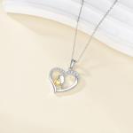 YAFEINI Pickleball Necklace 925 Sterling Sliver Pickleball Paddle and Ball Pendant Necklace Pickleball Jewelry for Women Pickleball Lovers Gifts