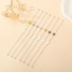 VULETO Pickleball Bracelet Gifts for Girls Women, Cross Link Chain Sport Accessories Birthday Christmas Christian Jewelry Gifts for Teen Girls 8-12 Team Coach Lover Player Silver