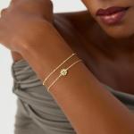 Turandoss Gold Sport Bracelets for Women - Dainty 14K Gold Plated Pickleball Bracelets for Women Trendy Personalized Pickleball Charm Bracelet Jewelry Gifts for Team Coach Players Birthday Gifts