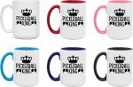 Pickleball King Coffee Mug, Gifts For Pickleball Lover and Player, White/black 15oz Ceramic Tea Cup