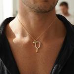 HekouJiub Pickleball Necklace, Gold Jewelry Necklaces, Stainless Steel Pickleball Jewelry for Women, Pickleballs Pendant Necklace for Pickleballs Lovers, Valentine'S Day, Game Day, Birthday Gift