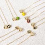 AFSITNIG Pickleball Necklace Gifts for Women, 14K Gold-Plated Sports Accessories Pendant Necklace Christmas Birthday Jewelry Gift for Sports Lovers Player Inspirational Gifts 16+2 Inches